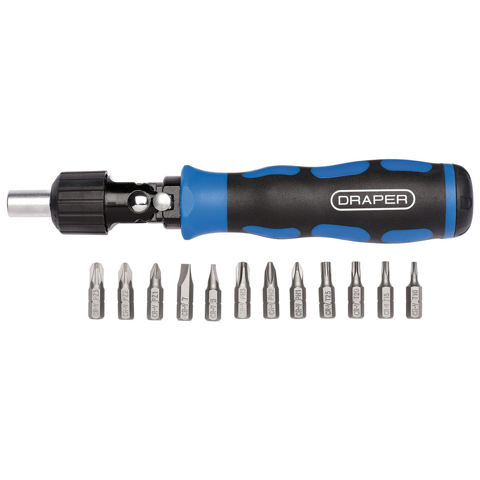Ratcheting Screwdriver Set (11 piece): Model No. 865/PRS