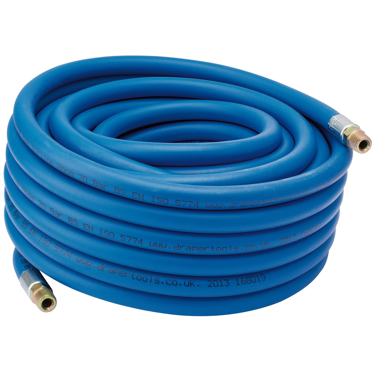DRAPER 15M 1/4in. BSP 6mm Bore Air Line Hose: Model No.AH15M6