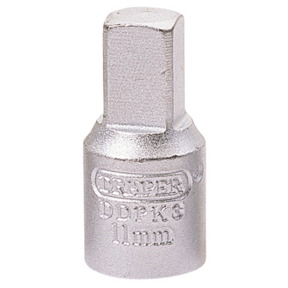 DRAPER 11mm Square 3/8 Square Drive Drain Plug Key: Model No.DDPK3