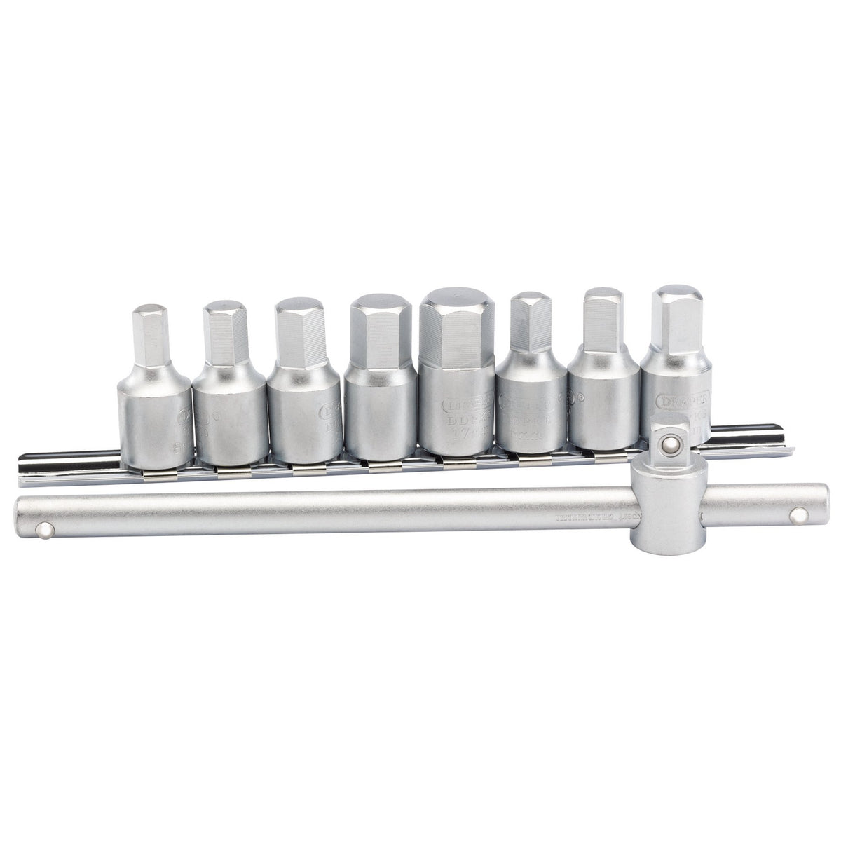 DRAPER 10 Piece 3/8in. Square Drive Drain Plug Key Set: Model No.DDPK/SET