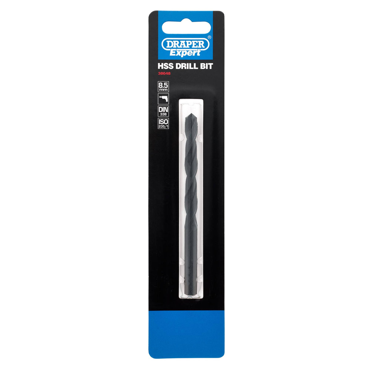 DRAPER Expert 8.5mm HSS Drill: Model No.H29MPB