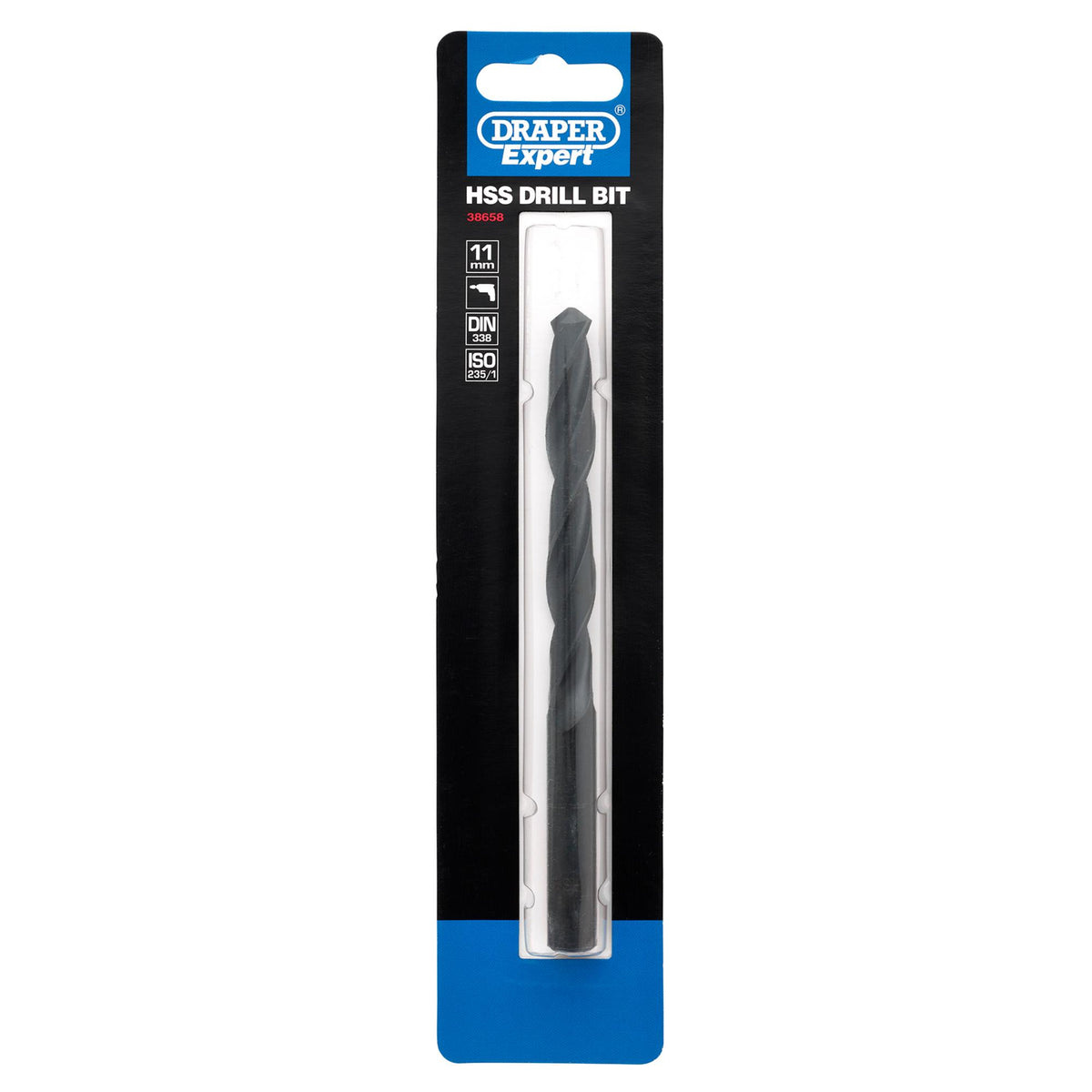 DRAPER Expert 11.0mm HSS Drill: Model No.H29MPB