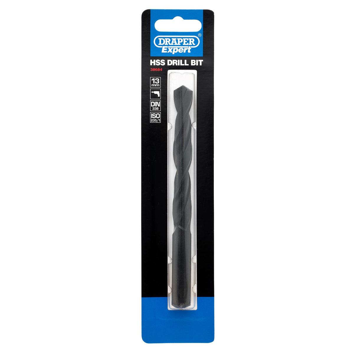 DRAPER Expert 13.0mm HSS Drill: Model No.H29MPB