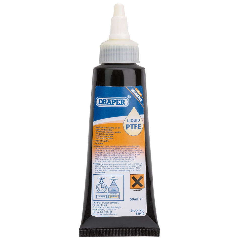DRAPER 50ml Liquid PTFE: Model No.DLPTFE