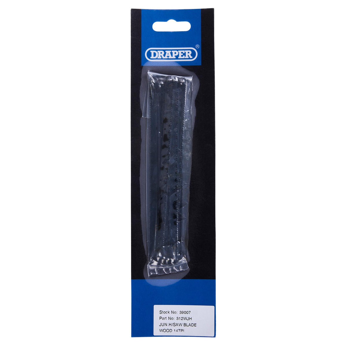 DRAPER 10 x 14 tpi Wood Cutting Junior Hacksaw Blades: Model No.312WJH