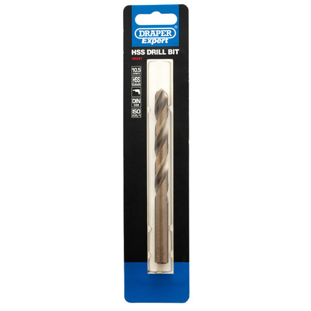 DRAPER Expert 10.5mm HSS Cobalt Drill: Model No.H30PB