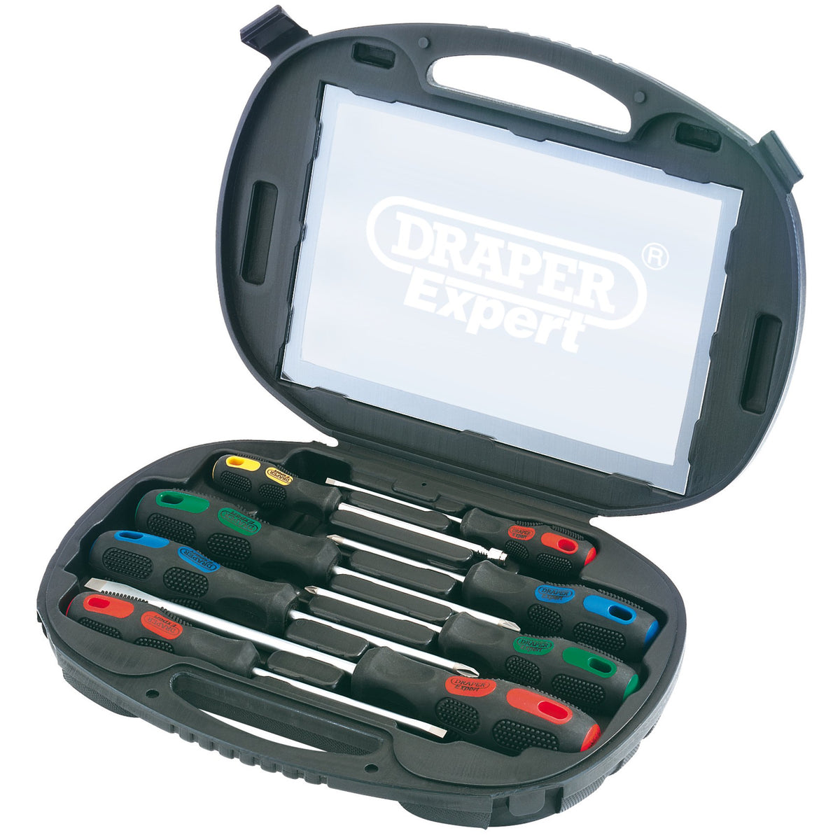 DRAPER Expert 8 Piece Screwdriver Set in Case: Model No.970/8