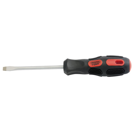 DRAPER Expert 6mm x 100mm Plain Slot Flared Tip Screwdriver (Sold Loose): Model No.970B