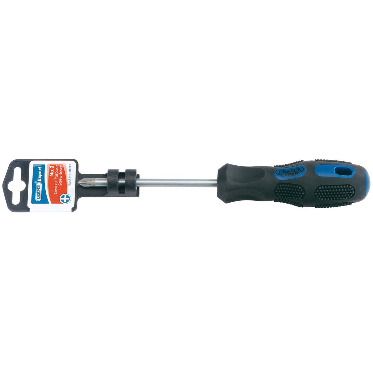 DRAPER Expert No.2 x 100mm Cross Slot Screwdriver (Display Packed): Model No.970CS