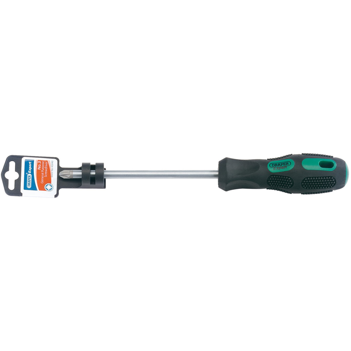DRAPER Expert No.3 x 150mm PZ Type Screwdriver (Display Packed): Model No.970PZ