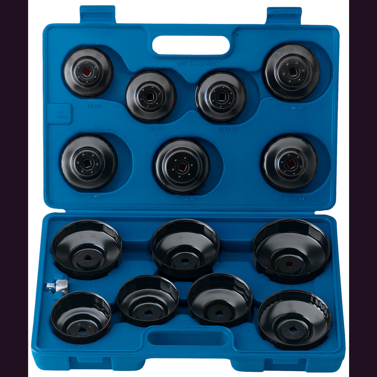 DRAPER Expert 15 Piece Oil Filter Cup Socket Set: Model No.OFCS/SET15
