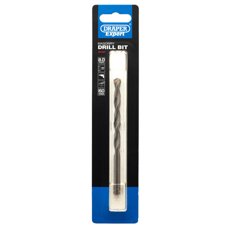 DRAPER Expert 8 x 120mm Masonry Drill Bit: Model No.MD12PB