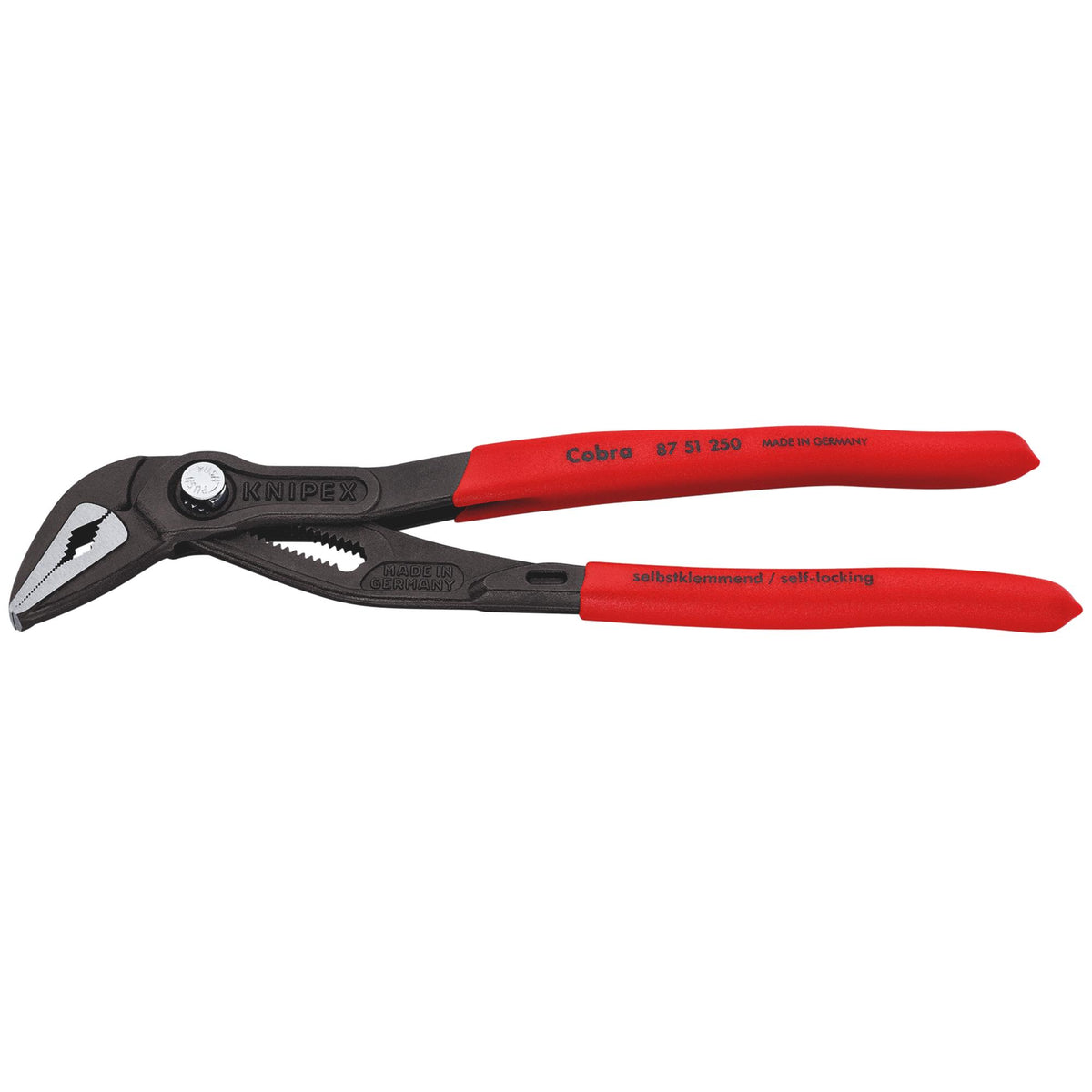 Knipex 250mm Long Jaw Cobra® Waterpump Pliers : Model No.87 51 250