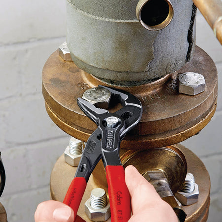 Knipex 250mm Long Jaw Cobra® Waterpump Pliers : Model No.87 51 250