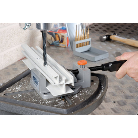 DRAPER 70mm Quick Release Drill Press Vice: Model No.DPV70/B