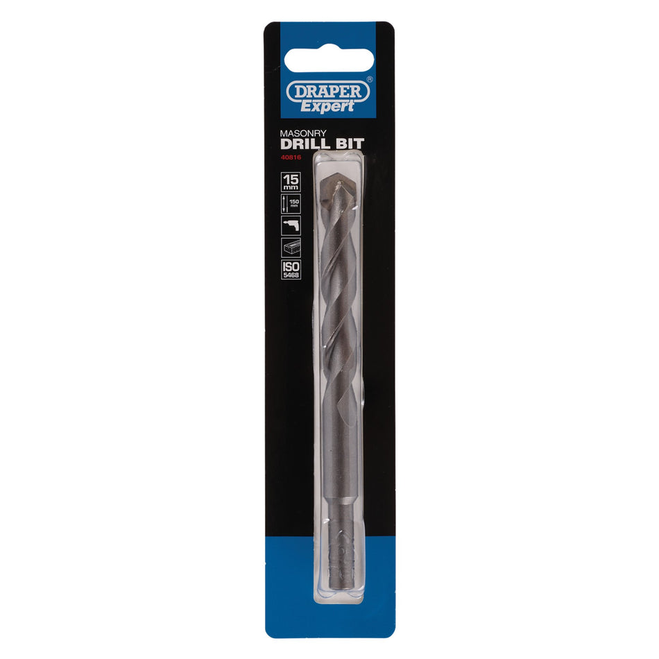 DRAPER Expert 15 x 150mm Masonry Drill Bit: Model No.MD12PB