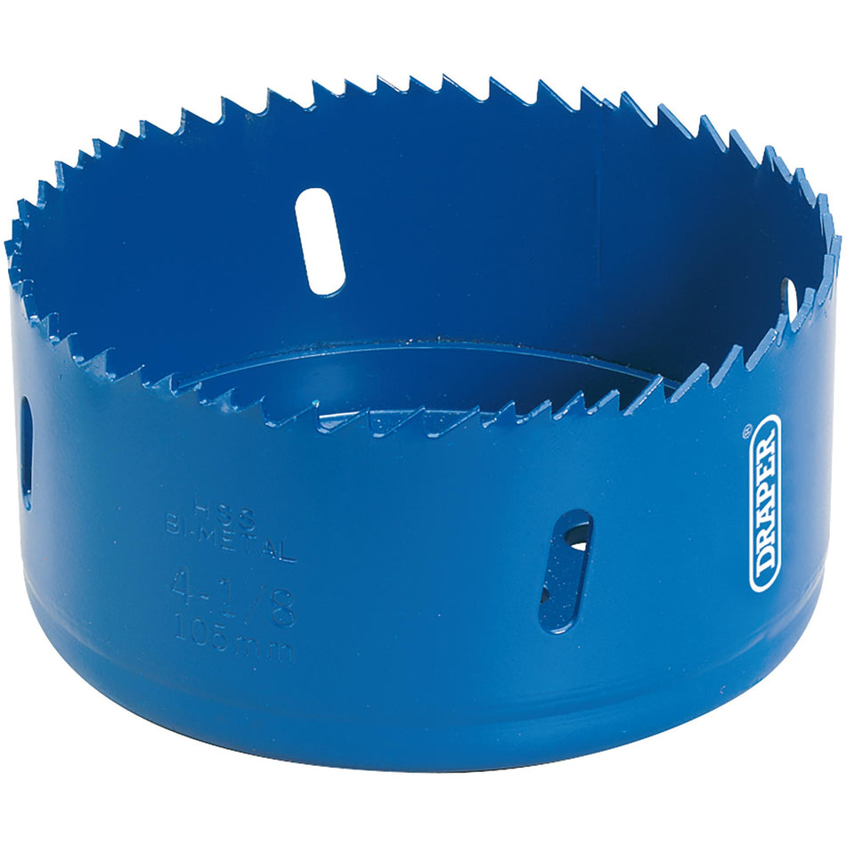 DRAPER Expert 105mm HSS Bi-Metal Holesaw Blade: Model No.HSP