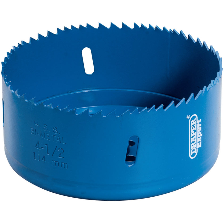 DRAPER Expert 114mm HSS Bi-Metal Holesaw Blade: Model No.HSP