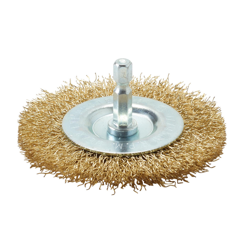 DRAPER 75mm Wire Brush: Model No.342P