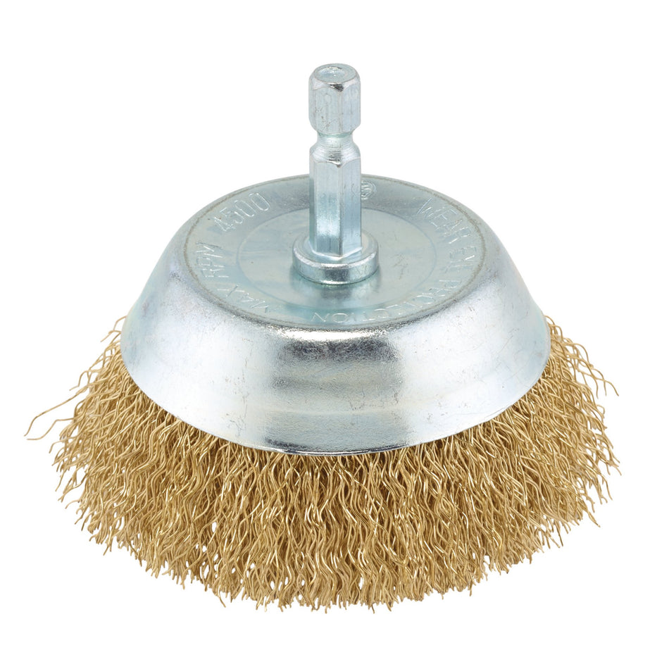 DRAPER 75mm Hollow Cup Wire Brush: Model No.345P