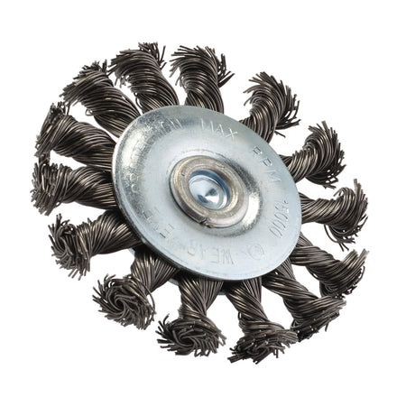 DRAPER 75mm Twisted Wire Wheel: Model No.349P