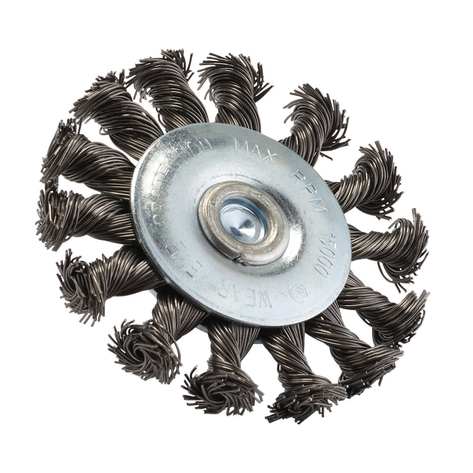 DRAPER 75mm Twisted Wire Wheel: Model No.349P