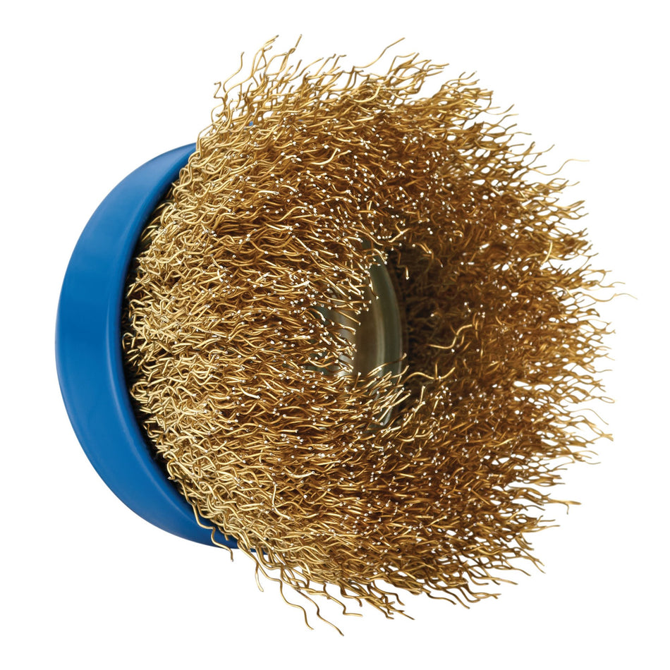 DRAPER 60mm x M14 Crimped Wire Cup Brush: Model No.CB61CP