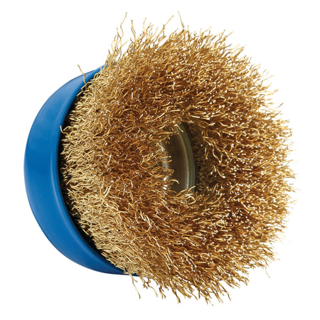 DRAPER 80mm x M14 Crimped Wire Cup Brush: Model No.CB80CP