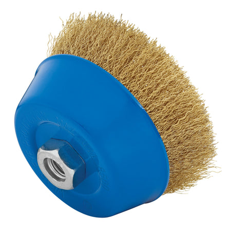 DRAPER 125mm x M14 Crimped Wire Cup Brush: Model No.CB125CP