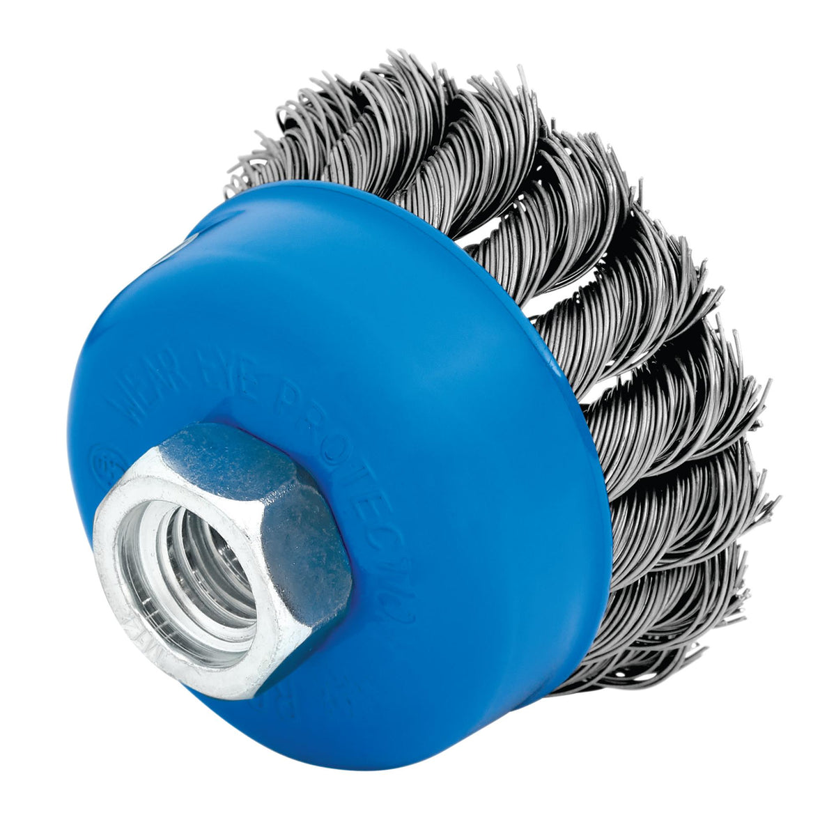 DRAPER 60mm x M14 Twist Knot Wire Cup Brush: Model No.CB61TP