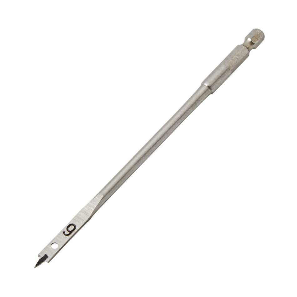DRAPER Expert 6.0mm Flat Wood Bit: Model No.FB100PB