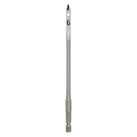 DRAPER Expert 6.0mm Flat Wood Bit: Model No.FB100PB