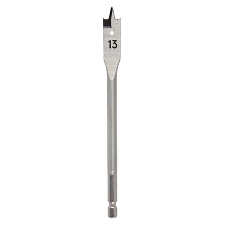 DRAPER Expert 13.0mm Flat Wood Bit: Model No.FB100PB