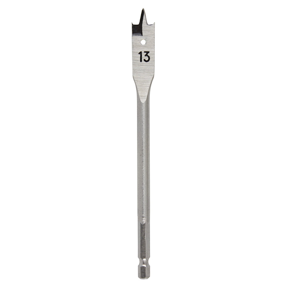 DRAPER Expert 13.0mm Flat Wood Bit: Model No.FB100PB