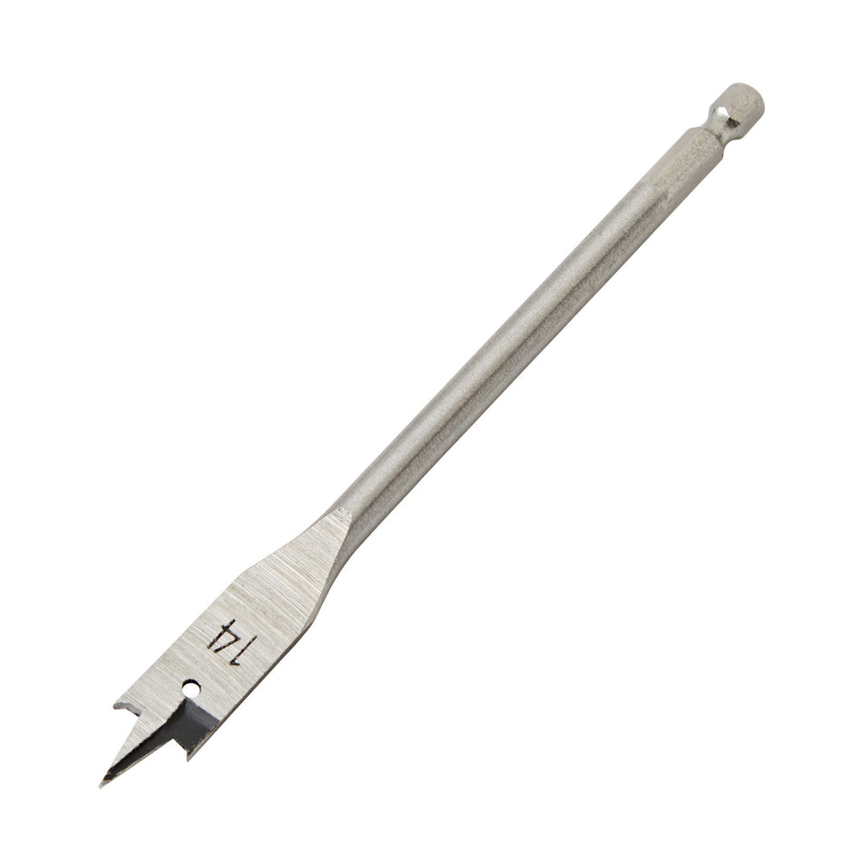 DRAPER Expert 14.0mm Flat Wood Bit: Model No.FB100PB
