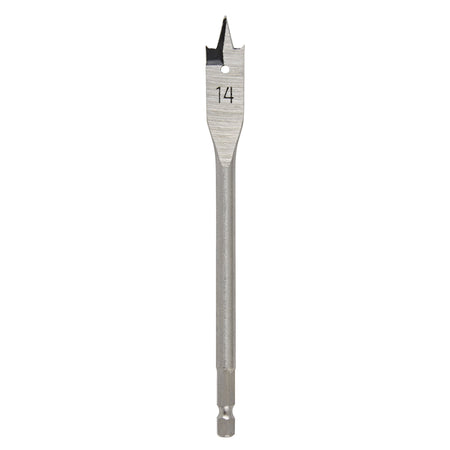 DRAPER Expert 14.0mm Flat Wood Bit: Model No.FB100PB