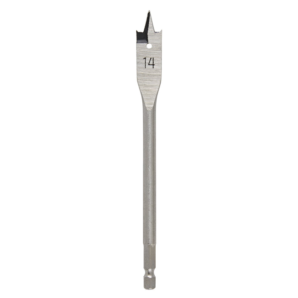 DRAPER Expert 14.0mm Flat Wood Bit: Model No.FB100PB