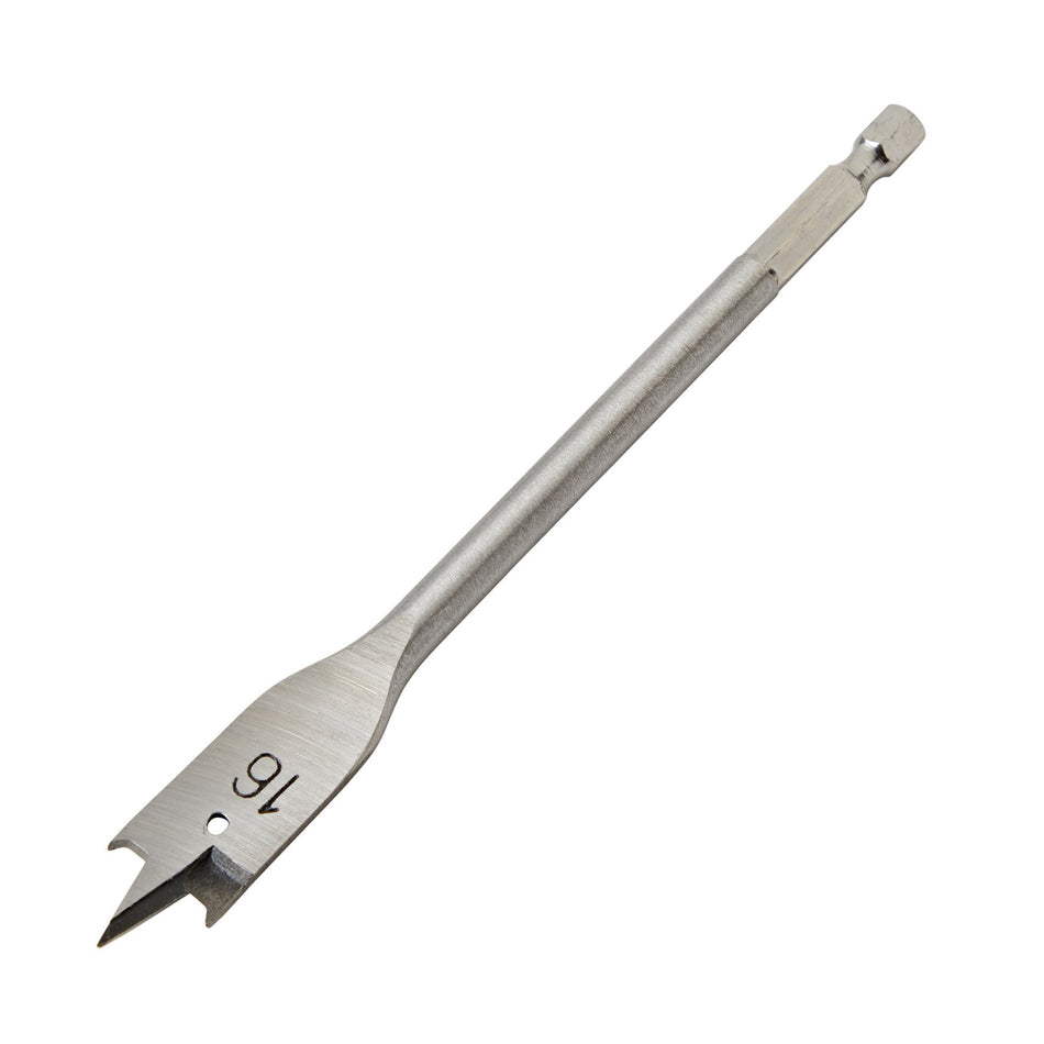 DRAPER Expert 16.0mm Flat Wood Bit: Model No.FB100PB