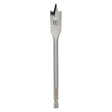 DRAPER Expert 16.0mm Flat Wood Bit: Model No.FB100PB