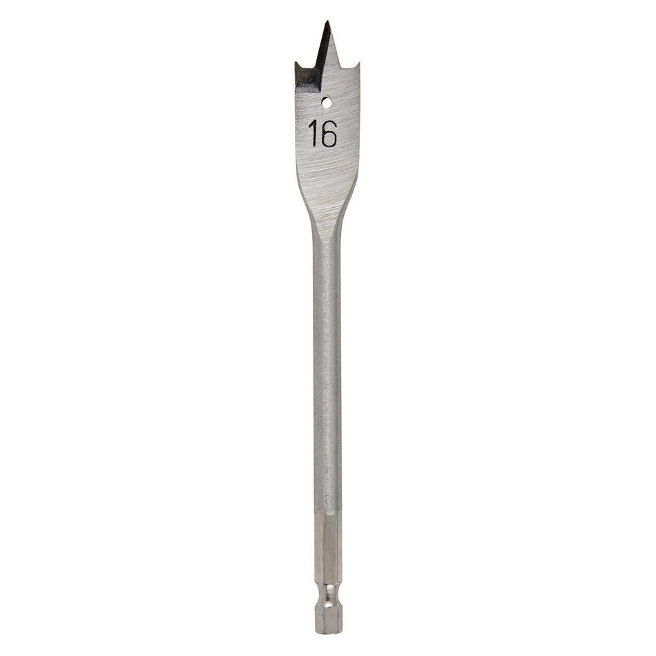DRAPER Expert 16.0mm Flat Wood Bit: Model No.FB100PB