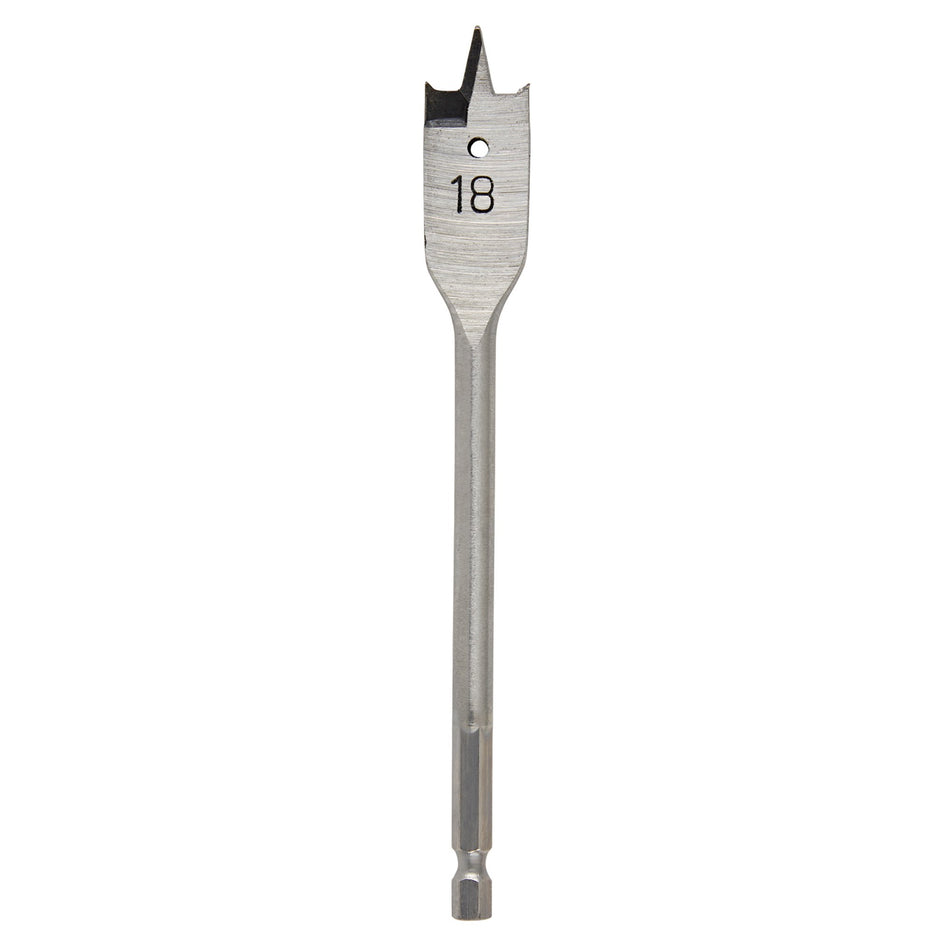 DRAPER Expert 18.0mm Flat Wood Bit: Model No.FB100PB