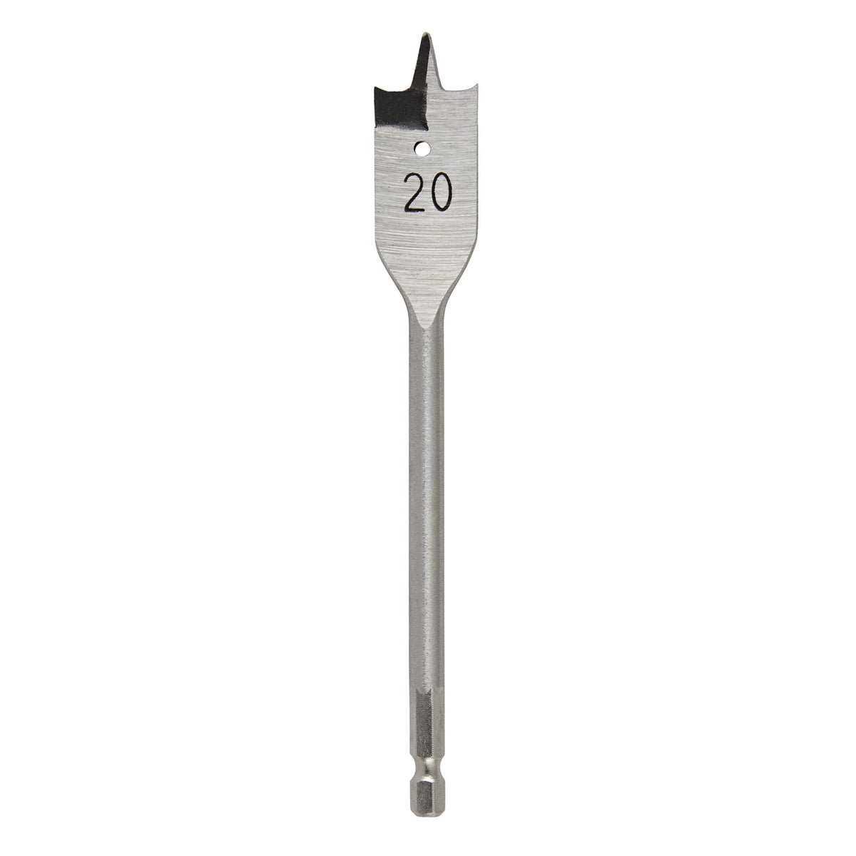 DRAPER Expert 20.0mm Flat Wood Bit: Model No.FB100PB