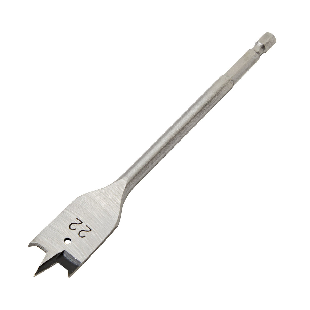 DRAPER Expert 22.0mm Flat Wood Bit: Model No.FB100PB
