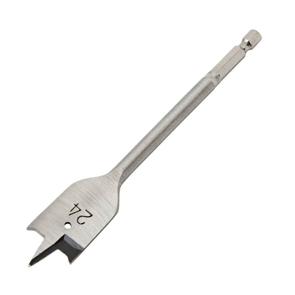 DRAPER Expert 24.0mm Flat Wood Bit: Model No.FB100PB