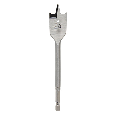 DRAPER Expert 24.0mm Flat Wood Bit: Model No.FB100PB
