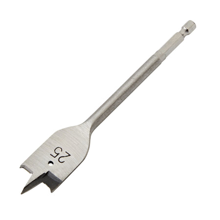 DRAPER Expert 25.0mm Flat Wood Bit: Model No.FB100PB