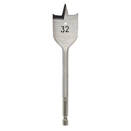 DRAPER Expert 32.0mm Flat Wood Bit: Model No.FB100PB