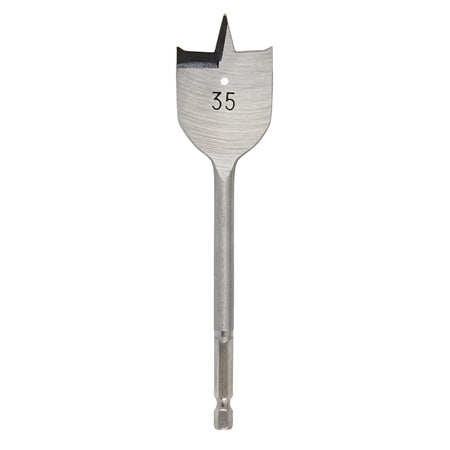 DRAPER Expert 35.0mm Flat Wood Bit: Model No.FB100PB