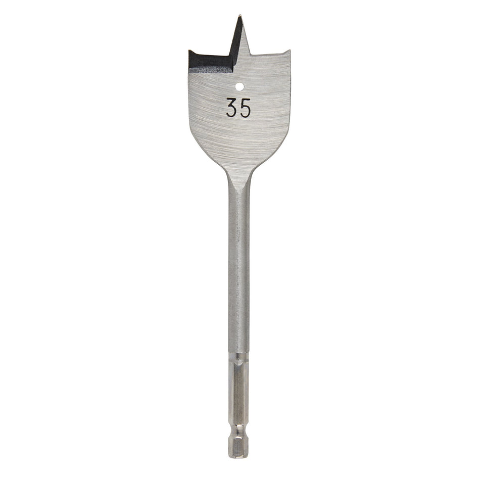 DRAPER Expert 35.0mm Flat Wood Bit: Model No.FB100PB