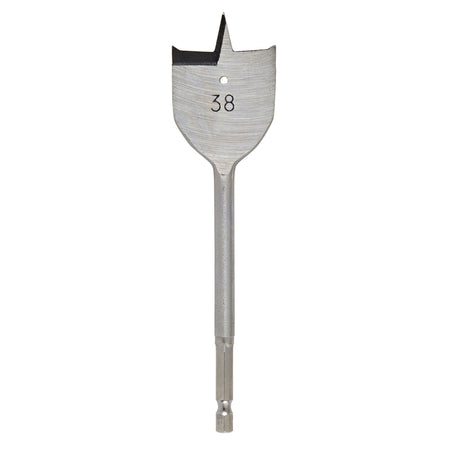 DRAPER Expert 38.0mm Flat Wood Bit: Model No.FB100PB